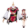 Genshin Impact Yanfei Fullset Cosplay Costumes