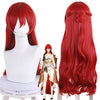 Game Honkai: Star Rail Himeko Cosplay Wigs