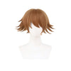 Anime Danganronpa: Trigger Happy Havoc Chihiro Fujisaki Short Brown Cosplay Wigs - Cosplay Clans