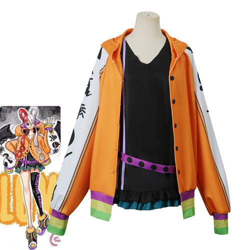 Anime One Piece Film Red UTA Daily Outfit Cosplay Costumes 