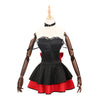 Anime Date A Live Kurumi Tokisaki Black Cat Maid Dress Cosplay Costume - Cosplay Clans