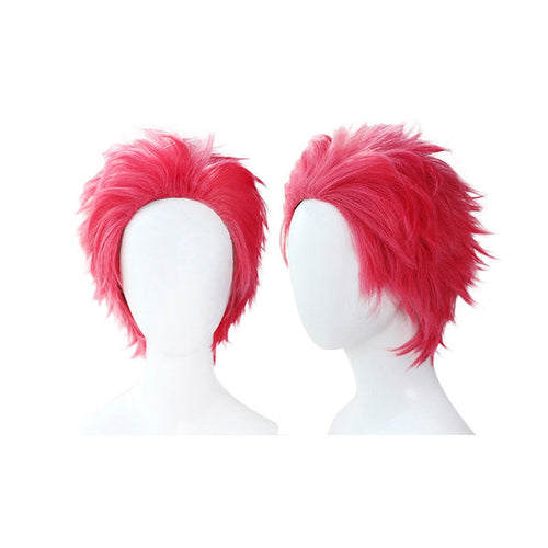 Anime Demon Slayer Kimetsu no Yaiba Mugen Ressha-hen Akaza Komaji Cosplay Wigs - Cosplay Clans