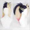 LOL KDA The Baddest Akali Blue Blonde Ponytail Cosplay Wigs - Cosplay Clans