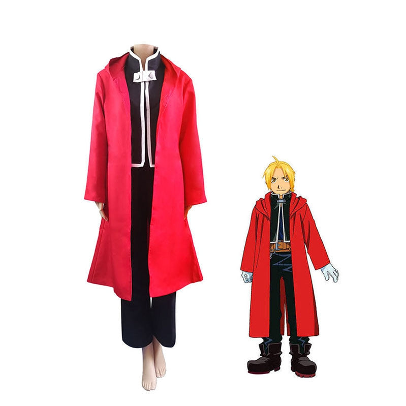 Anime Fullmetal Alchemist Edward Elric Cosplay Costume - Cosplay Clans