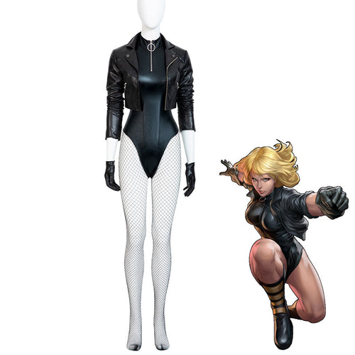 DC Comics: Dinah Drake Black Canary Halloween Cosplay Costumes