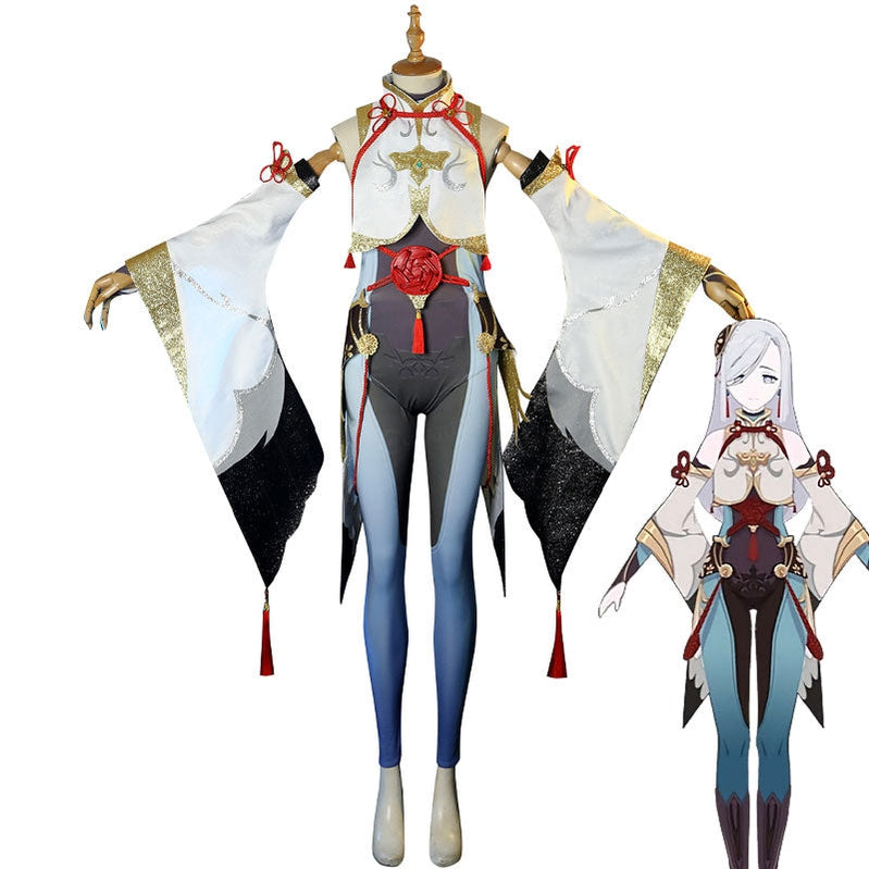 Genshin Impact ShenHe Cosplay Costumes