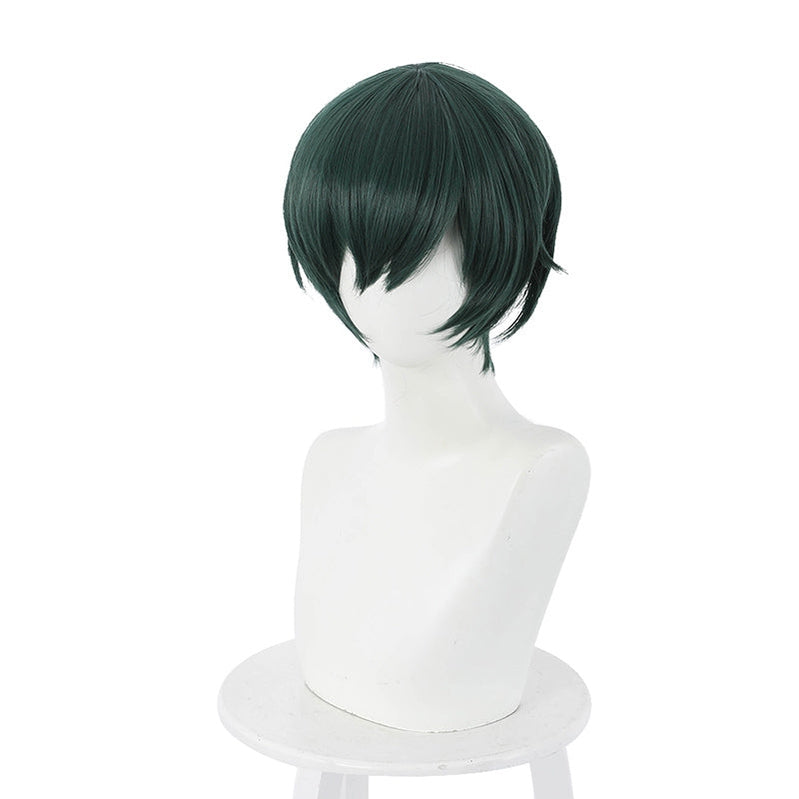 Anime Jujutsu Kaisen Mai Zenin Short Dark Green Cosplay Wigs - Cosplay Clans