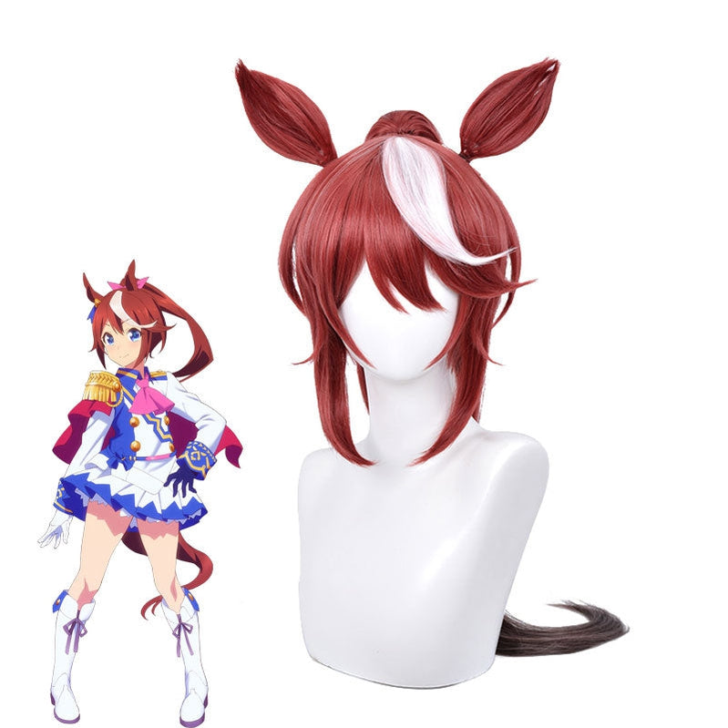 Uma Musume Pretty Derby Tokai Teio Cosplay Wigs