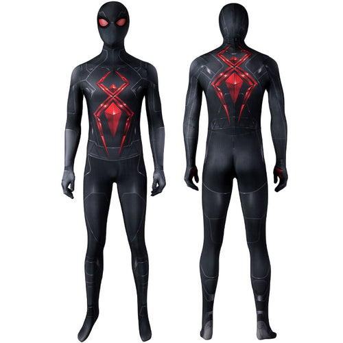 Marvel's Spider-Man Dark Suit Jumpsuit Cosplay Costumes