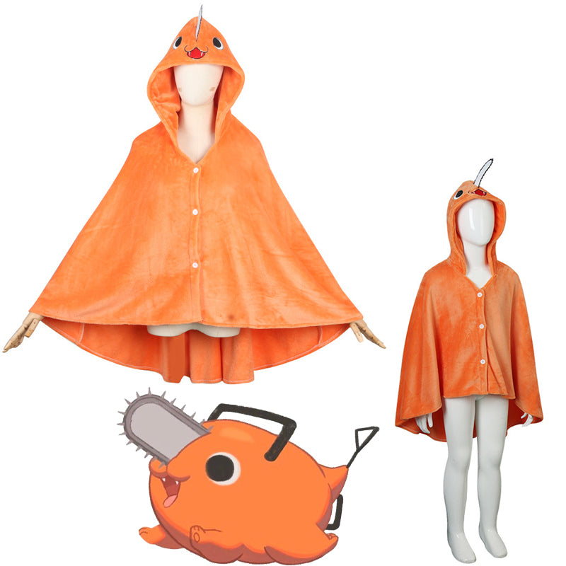 Chainsaw Man Makima Pochita Cloak Halloween Cosplay Costume