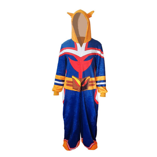 Anime My Hero Academia All Might Sleep Jumpsuit Cosplay Costume - Cosplay Clans