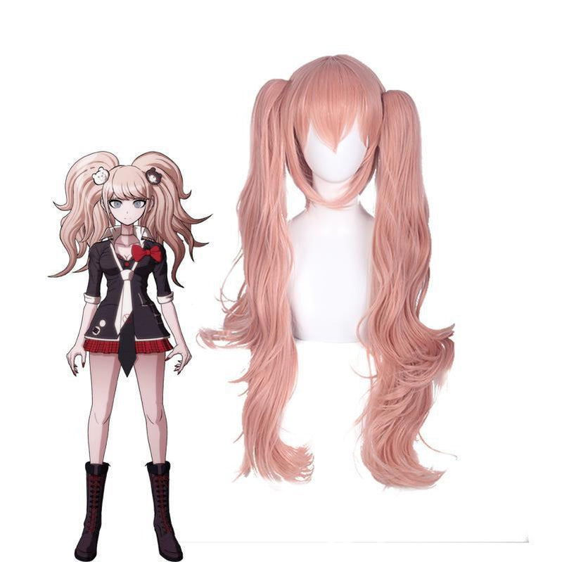 Anime Danganronpa :Trigger Happy Havoc Junko Enoshima Ponytail Cosplay Wigs - Cosplay Clans