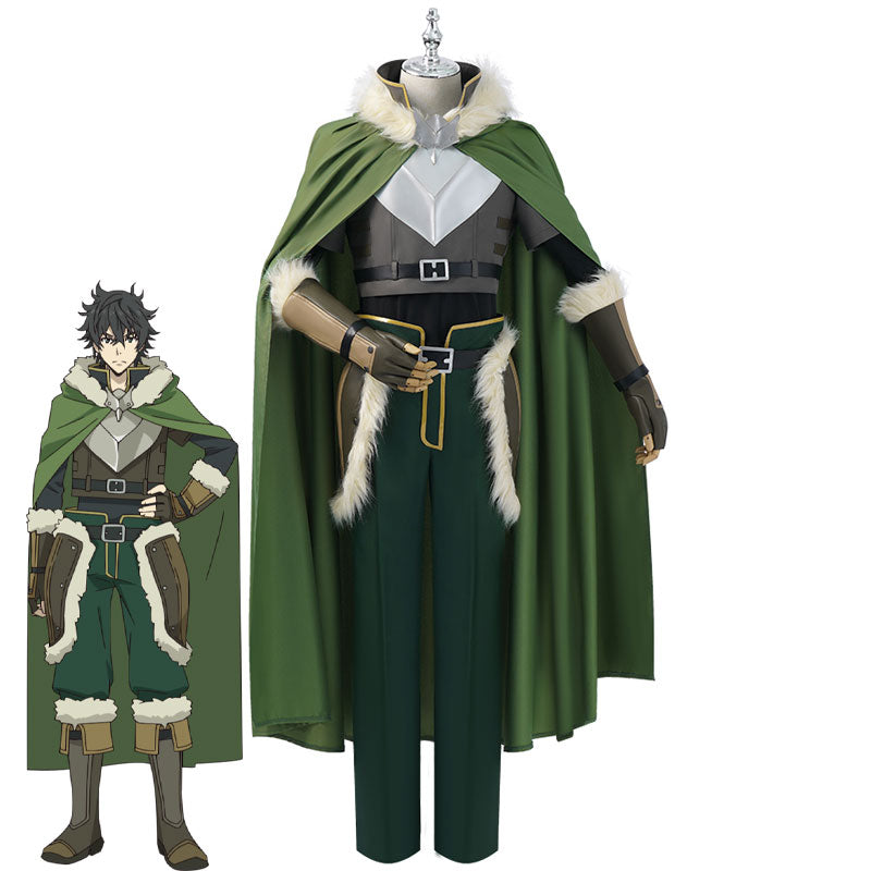 Anime The Rising of the Shield Hero Season 2 Naofumi Iwatani Cosplay Costumes