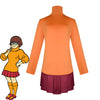 Movie Scoobypedia Velma Dinkley Cosplay  Costumes