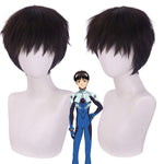 Anime EVA Neon Genesis Evangelion Shinji Ikari Halloween Cosplay Wig