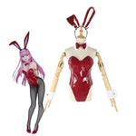 Anime DARLING in the FRANXX 02 Cosplay Zero Two Bunny Girl Cosplay Costumes - Cosplay Clans