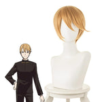 Anime Kaguya-sama: Love is War Miyuki Shirogane Brownish Yellow Men's Short Cosplay Wigs - Cosplay Clans