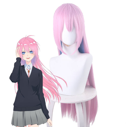 Anime Kawaii dake ja Nai Shikimori-san Micchon Shikimori Pink Cosplay Wigs