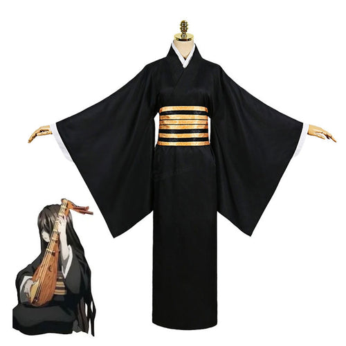 Demon Slayer Kimetsu no Yaiba Nakime Cosplay Costumes