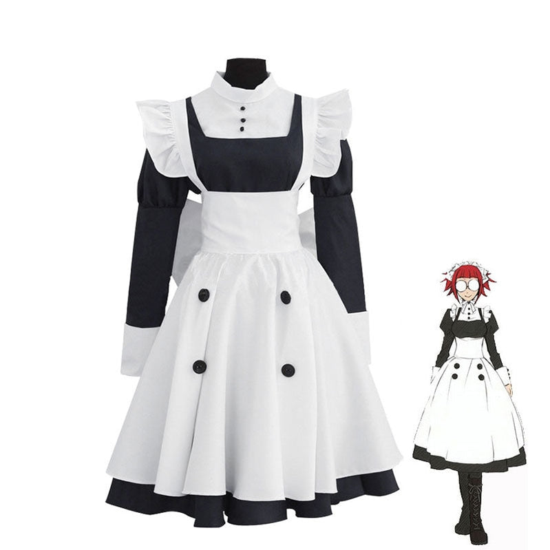 Anime Black Butler Kuroshitsuji Mey-Rin Cosplay Costume - Cosplay Clans