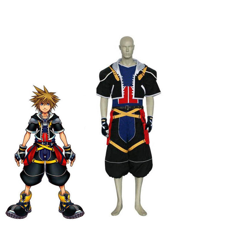 Game Kingdom Hearts Sora Cosplay Costume - Cosplay Clans
