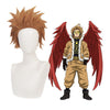 Anime My Hero Academia Wing Hero Hawks Keigo Takami Short Brown Cosplay Wigs - Cosplay Clans