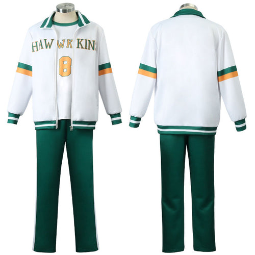 Stranger Things 4 Hawkins High School Cheer Man Unifrom Cosplay Costumes - Cosplay Clan