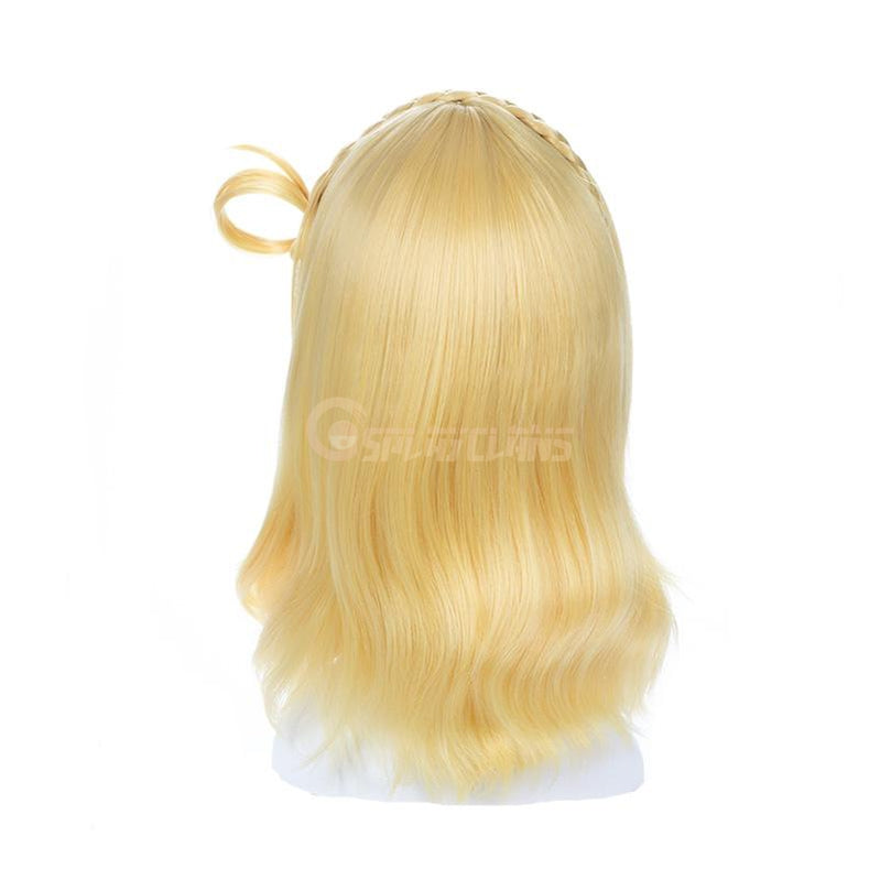 Anime LoveLive!Sunshine!! Ohara Mari Long Blond Cosplay Wigs - Cosplay Clans