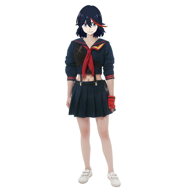 Anime KILL la KILL Matoi Ryuuko Uniform Cosplay Costumes - Cosplay Clan