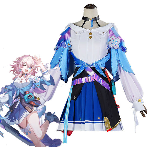 Game Honkai: Star Rail March 7th Cosplay Costumes