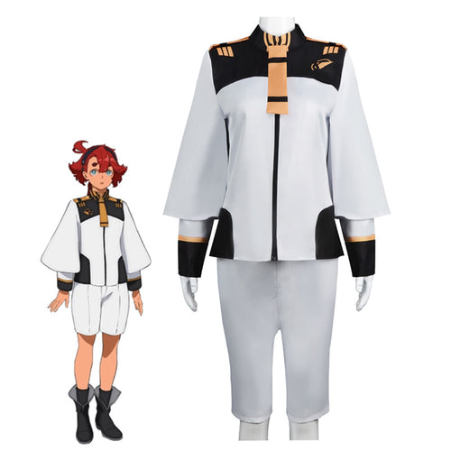 Anime Mobile Suit Gundam: The Witch from Mercury Suletta Mercury Cosplay Costumes For Sales