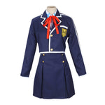 Anime SAO Sword Art Online Yuuki Asuna Uniforms Cosplay