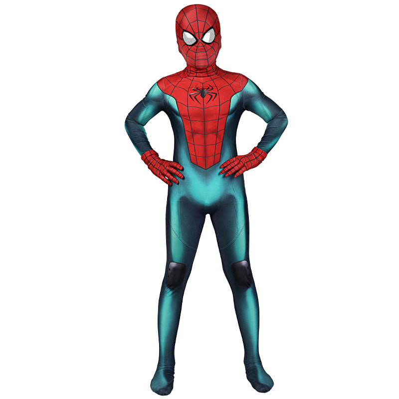 Spider-Man Miles Morales Kids Jumpsuit Cosplay Costumes