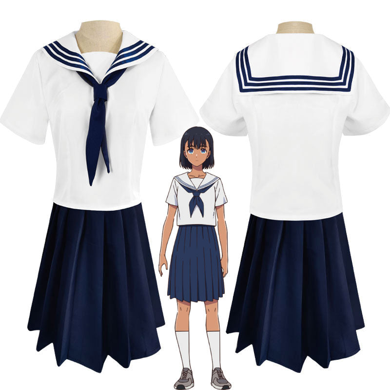 Anime Summer Time Rendering Mio Kofune Cosplay Costumes - Cosplay Clan