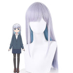 Anime Aharen-san wa Hakarenai Aharen Reina Gray Purple Cosplay Wigs - Cosplay Clan