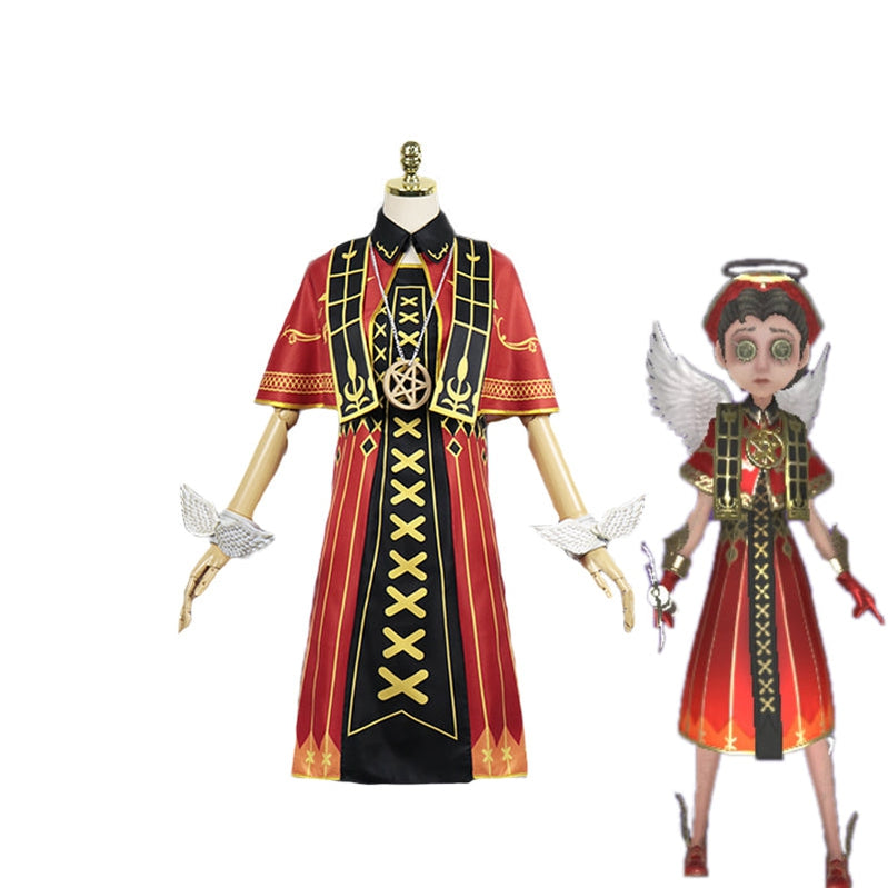 Game Identity V Doctor Flaming Angel Emily Dyer Cosplay Costume - Cosplay Clans