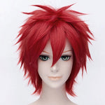 Anime Naruto Gaara Short Red Cosplay Wigs - Cosplay Clans