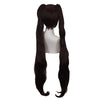 Game Nekopara Chocola Long Straight Brown Cosplay Wigs - Cosplay Clans