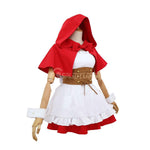 Anime Re:Zero Starting Life in Another World Rem and Ram Little Red Riding Hood Cosplay Costume - Cosplay Clans