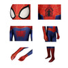 Movie Spider-Man: Into the Spider-Vers Peter Parker Spiderman Jumpsuit Elastic Force Cosplay Costume with Headgear - Cosplay Clans