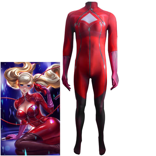 Persona 5 Ann Takamaki Jumpsuit Cosplay Costumes 