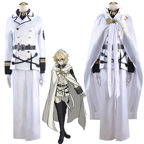 Anime Seraph of the End Mikaela Hyakuya Cosplay Costumes - Cosplay Clan