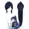 Game Genshin Impact Scaramouche Single Ponytail Cosplay Wig