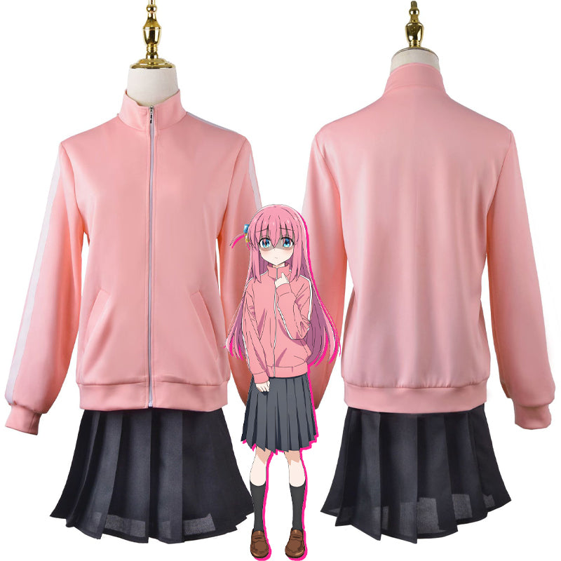 Bocchi the Rock! Hitori Gotou Halloween Cosplay Costume