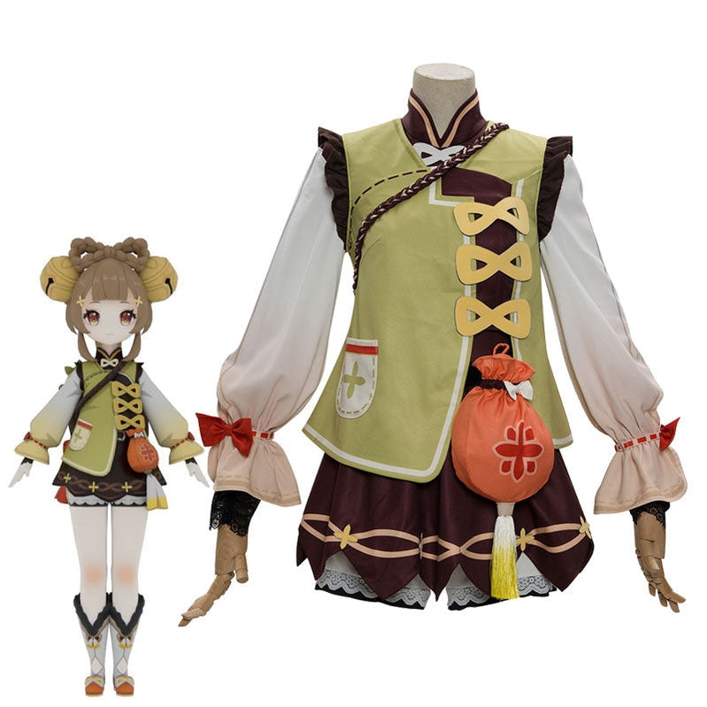 Genshin Impact Yaoyao cosplay costume