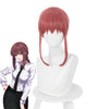 Anime Chainsaw Man Makima Bean Red Long Cosplay Wigs - Cosplay Clans