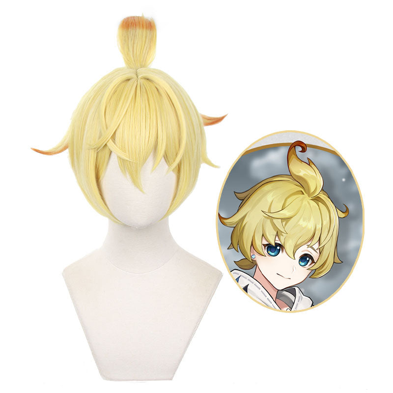 Game Genshin Impact Mika Schmidt Cosplay Wig