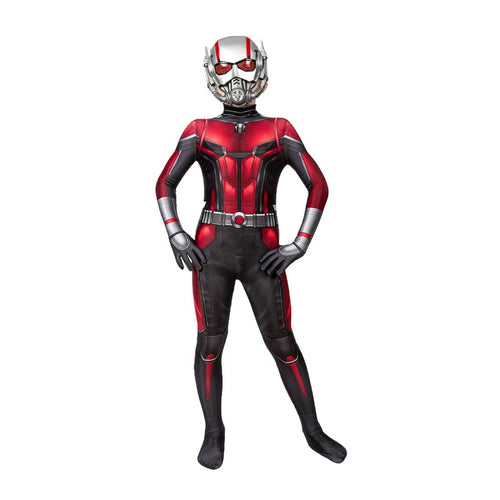 Movie Ant Man and the Wasp Ant-Man Children Jumpsuit Cosplay Costume - Cosplay Clans