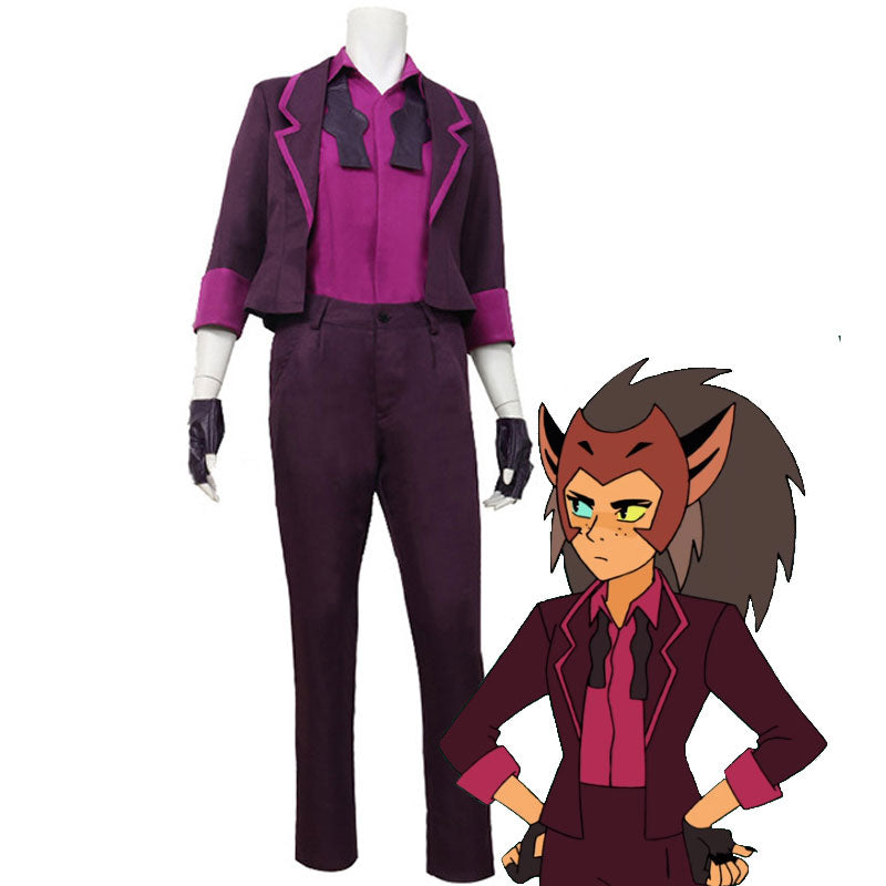 she ra catra dress Catra Cartoon & TV Cosplays Momo Kario Cosplay