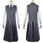 The Addams Family Wednesday Addams School Uniform Cosplay Costumes